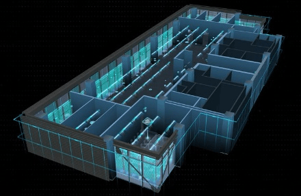 智慧园区IOC场景 - 园区BIM模型轻量化