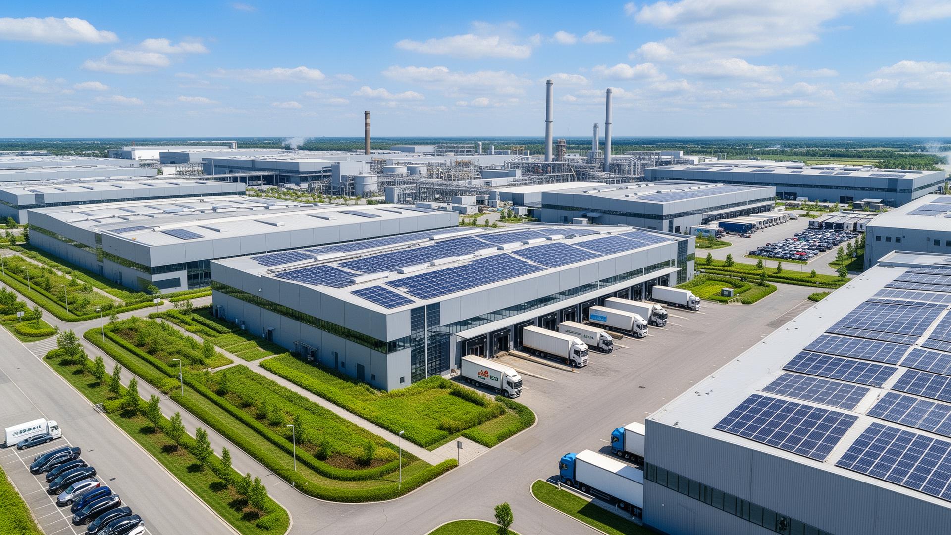 工业制造园区运行管理解决方案 - 智能控制室与数据可视化