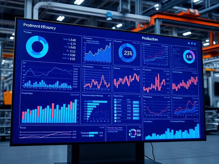 生产效率与设备利用率分析